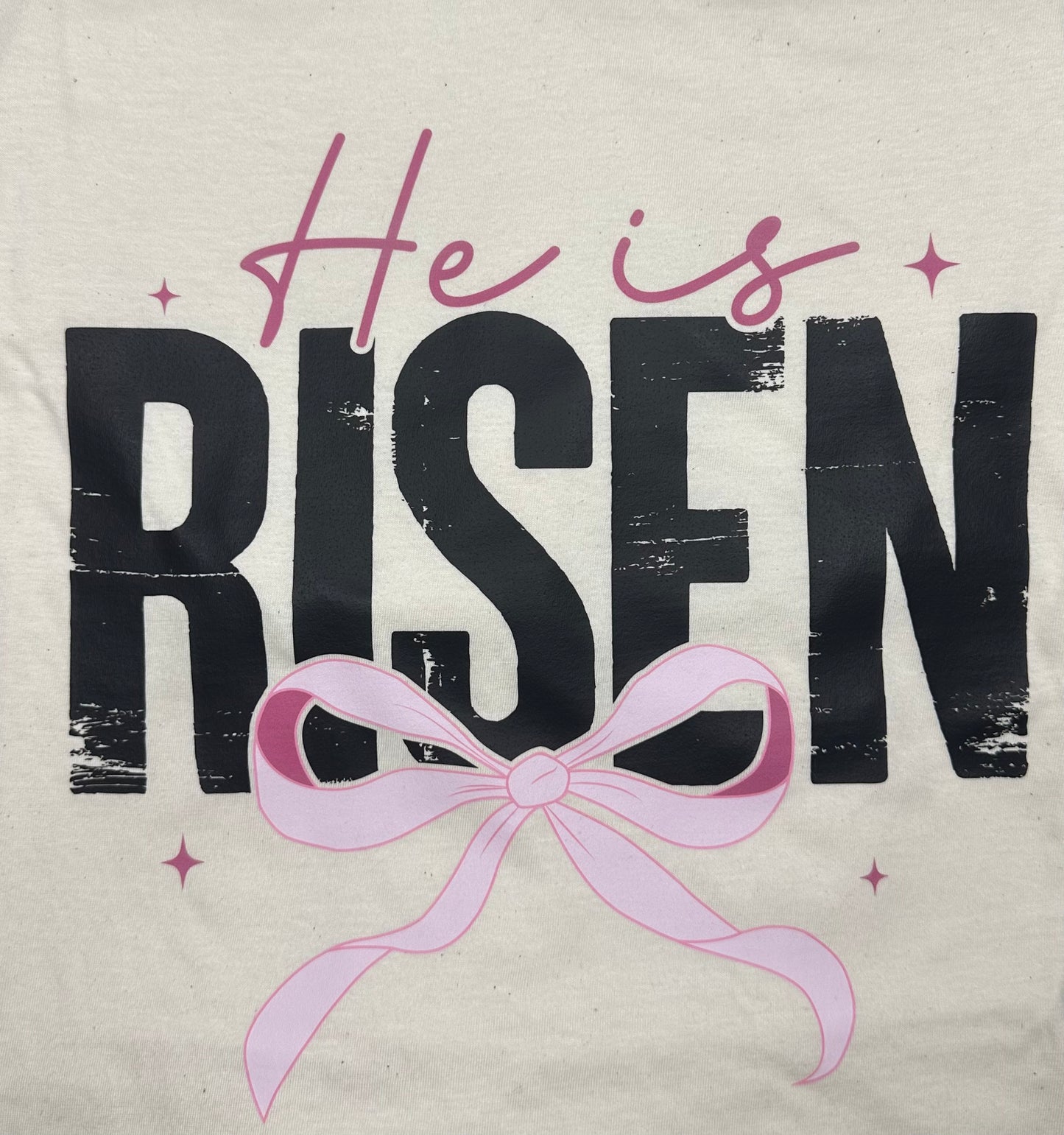 He is Risen bow