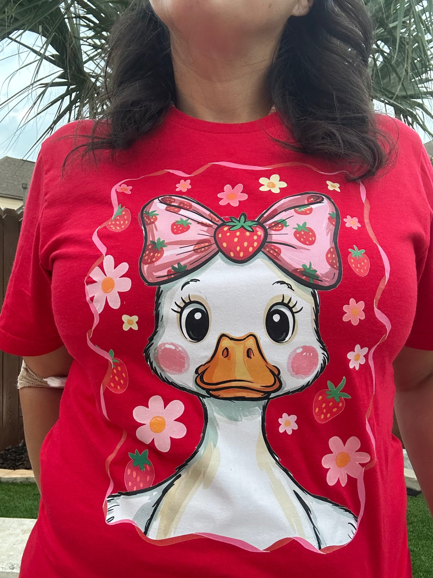 Silly Strawberry Goose