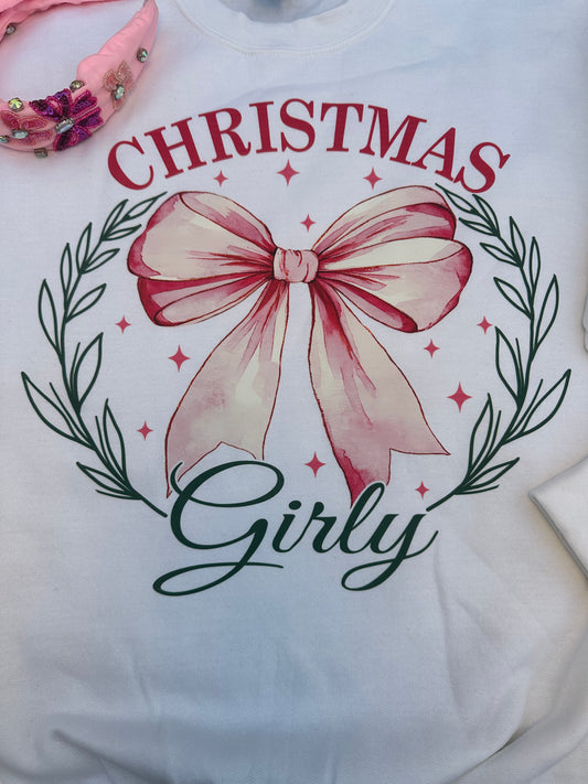 Christmas Girly Sweatshirt