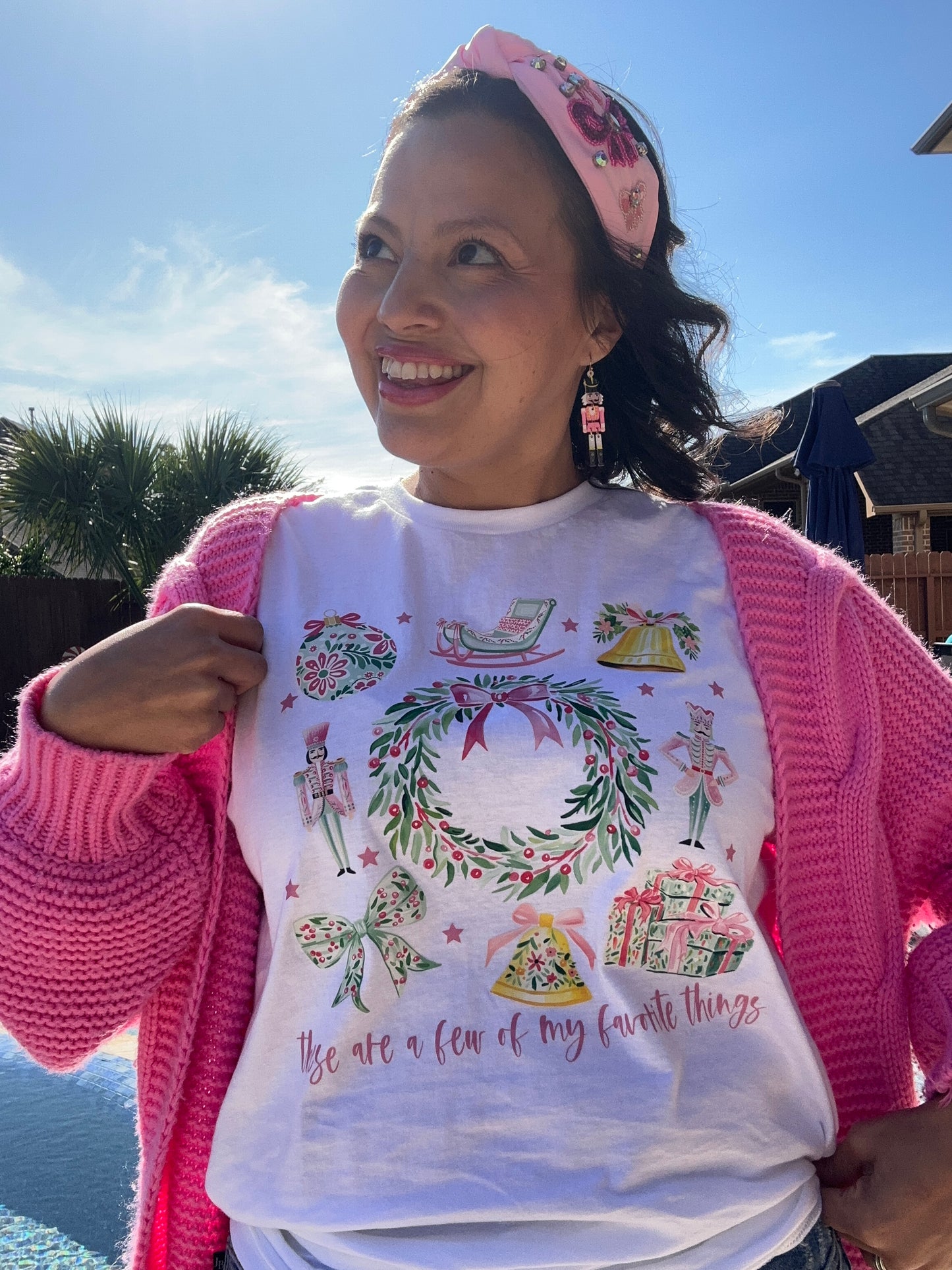 Christmas Favorite Things Short Sleeve Shirt
