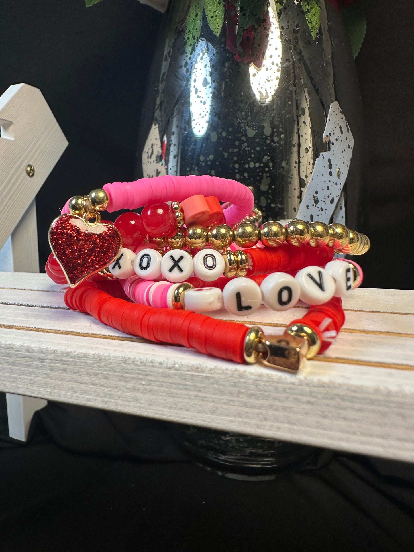 XOXO Love Bracelet stack